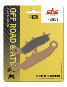 Plaquettes de frein SBS 726 SI Sinter