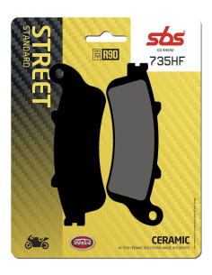 Plaquettes de frein SBS 735 HF Céramique