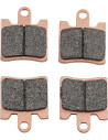 Plaquettes de frein SBS 740 HS Evo Sinter
