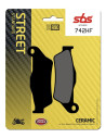 Plaquettes de frein SBS 742 HF Céramique