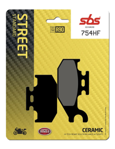Plaquettes de frein Céramiques SBS - 754HF