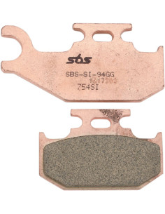 Plaquettes de frein SBS 754 SI Sinter