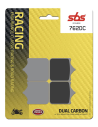 Plaquettes de frein Dual Carbone SBS - 762DC