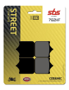 Plaquettes de frein Céramiques SBS - 762HF