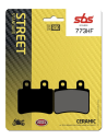 Plaquettes de frein Céramiques SBS - 773HF