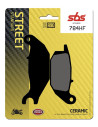 Plaquettes de frein SBS 784 HF Céramique