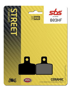 Plaquettes de frein SBS 803 HF Céramique