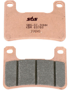 Plaquettes de frein SBS 806 HS Evo Sinter