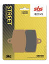 Plaquettes de frein SBS 821 HS Evo Sinter