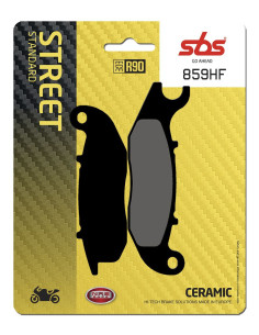 Plaquettes de frein SBS 859 HF Céramique