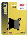 Plaquettes de frein Céramiques SBS - 861HF