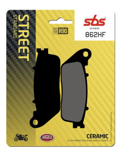 Plaquettes de frein SBS 862 HF Céramique