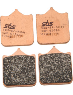 Plaquettes de frein SBS 870 HS Evo Sinter