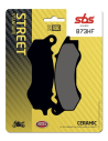Plaquettes de frein Céramiques SBS - 873HF