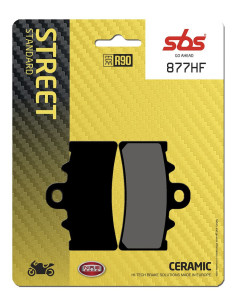 Plaquettes de frein SBS 877 HF Céramique