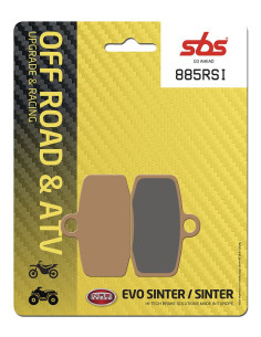 Plaquettes de frein SBS 885 RSI Sinter - Evo Sinter