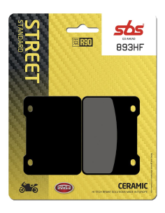 Plaquettes de frein Céramiques SBS - 893HF