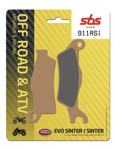 Plaquettes de frein SBS 911 RSI Sinter - Evo Sinter
