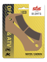 Plaquettes de frein Sinter-Carbone SBS - 912ATS