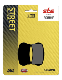 Plaquettes de frein Céramiques SBS - 939HF
