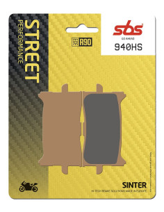 Plaquettes de frein SBS 940 HS Evo Sinter