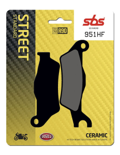 Plaquettes de frein Céramiques SBS - 951HF