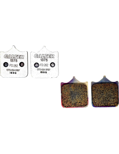 Plaquettes de frein GALFER G1375 sinter racing FD262