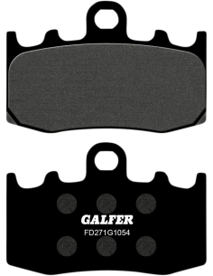 Plaquettes de frein GALFER G1054 organique semi métal FD271