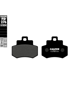 Plaquettes de frein GALFER G1054 organique semi métal FD276