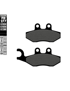 Plaquettes de frein GALFER G1050 semi métal FD277
