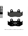 Plaquettes de frein GALFER G1050 semi métal FD284