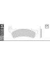 Plaquettes de frein GALFER G1375 sinter racing FD344