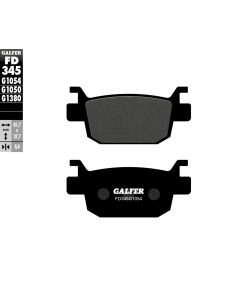 Plaquettes de frein GALFER G1054 organique semi métal FD345