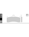 Plaquettes de frein GALFER G1375 sinter racing FD384