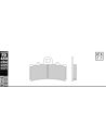Plaquettes de frein GALFER G1054 organique semi métal FD450