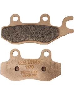 Plaquettes de frein GALFER G1370 sinter route FD532