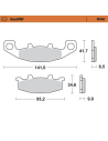 Plaquettes de frein MOTO MASTER métal fritté 402101 Road Pro Sinter