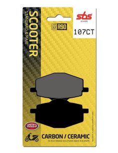 Plaquettes de frein SBS 107 CT Carbone Céramique