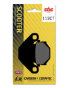 Plaquettes de frein SBS 113 CT Carbone Céramique