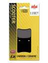 Plaquettes de frein SBS 115 CT Carbone Céramique
