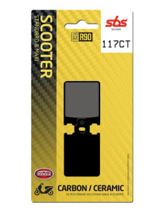 Plaquettes de frein SBS 117 CT Carbone Céramique