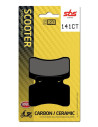 Plaquettes de frein SBS 141 CT Carbone Céramique