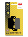 Plaquettes de frein SBS 144 CT Carbone Céramique