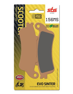 Plaquettes de frein SBS 156 MS Evo Sinter