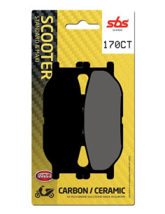 Plaquettes de frein SBS 170 CT Carbone Céramique