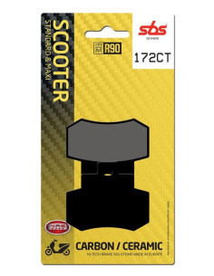 Plaquettes de frein SBS 172 CT Carbone Céramique
