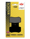 Plaquettes de frein SBS 172 CT Carbone Céramique