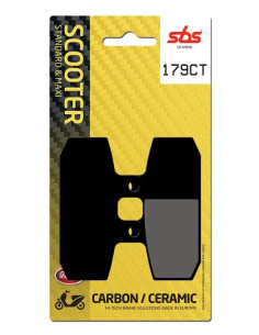 Plaquettes de frein SBS 179 CT Carbone Céramique