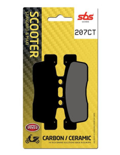 Plaquettes de frein SBS 207 CT Carbone Céramique