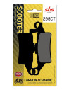 Plaquettes de frein SBS 208 CT Carbone Céramique